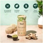Rheal Magic Matcha, 120g (60 Servings), Organic Ceremonial Grade Japanese Matcha Green Tea Powder, With Lion’s Mane Mushroom & Ashwagandha, Vegan Superfood for Focus & Energy - Image 4