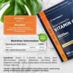 Vitamin C Tablets 1500mg | 180 Count | High Strength Vitamin C as Ascorbic Acid | Suitable for Vegetarian and Vegan | by Horbaach - Image 4