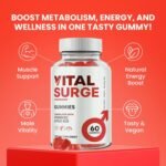 Vital Surge Gummies – Energy, Vitality & Stamina Support, Vegan, Natural Formula, 60 Gummies, Slim Warriors - Image 3
