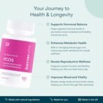 Bettervits PCOS Complex with Inositol, Folic Acid, Berberine | MYO - Inositol 4000mg and Maca Root 10,000mg | Hormonal Balance for Women with Vitamin B12 | PCOS Supplements for Women - 120 Tablets - Image 3