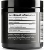 Resveratrol Supplement Capsules - Ultra High 98%+ Pure Trans Resveratrol - Bioavailable with Superior Purity - 60 Count Lab Tested - Image 3