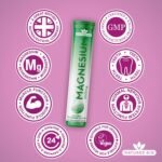 Natures Aid Magnesium Effervescent 20 Tablets – Strawberry Flavour – Supports Muscle, Nerve & Bone Health – High Absorption – Vegan, Non-GMO, Gluten-Free – Essential Daily Supplement - Image 5