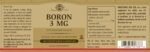 Solgar Boron 3 mg Vegetable Capsules - Food Supplement, 100 capsules (pack of 1) - Vegan, Gluten Free - Image 3
