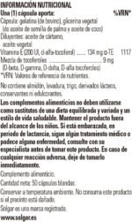 Solgar Vitamin E - Natural Source - 134 mg (200 IU) - Antioxidant - Immune System - d-Alpha Tocopherol - 50 Softgels (Packing May Vary) - Image 3