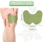 50 Pcs Knee Pain Relief Patches Herbal Heat Patches for Arthritis Joint Pain Muscle Soreness Wellness Patches for Pain Relief in Knee Neck Shoulder - Image 3