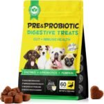 Dog Probiotics for Gut Health – 6 Billion CFU Multi-Strain Digestive Treats – Vet-Formulated Probiotics for Dogs, Dog Diarrhea Treatment, Immune & Skin Support – 60 Duck-Flavoured Chews - Image 4