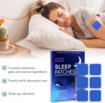 60Pcs Sleep Patches, Upgraded Sleep Support Patches for Adults Deep Sleep Patches, Natural Sleep Aids for Men and Women Improve Quality Sleep Quickly Sleep - Image 6