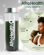 Daily Greens, Vegan Super Greens Powder with 43 Ingredients, Apple & Kiwi Flavour, 30 Day Supply - Image 4