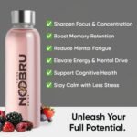 Noobru™ Pro - Brain & Nootropic Supplement for Cognitive Performance, Mental Clarity, and Focus - Precision-Formulated Drink with 17 Research-Backed Ingredients - 20 Servings - Image 4