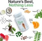 Advance Capsules – Blood Cleaning Detox Supplement, Immune Enhancer, Natural Organic Blood Wash with Antioxidants, Essential Oils & Plant Extracts – 60 Capsules - Image 3