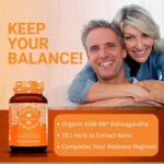 Organic Ashwagandha KSM 66 Capsules | Ashwagandha High Strength | Certified Organic by Soil Association | Ashwagandha Capsules | Ashwaganda KSM-66 | Withania Somnifera | KSM66 | UK Made | 60 Tablets - Image 4
