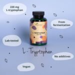 Vegavero L-Tryptophan 220 mg | 120 Capsules (4 Months Supply) | NO Additives | Lab-Tested | Pure Tryptophan Supplement | Vegan - Image 4