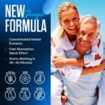 Blue 10 Tablets for Men - 100mg Herbal Supplement for Men - Strong Effect - Mens Health Support Tablets - Performance & Enhancement - Maca, Glycine, Korean Ginseng and Zinc - Image 4