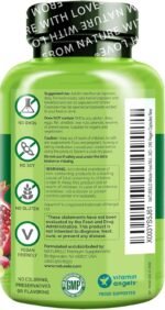 NATURELO Whole Food Multivitamin for Women - with Natural Vitamins, Minerals, Botanical Blends - Complete All-in-One Supplement for Energy, Brain, Eye Health - 240 Vegan Capsules | 2 Month Supply - Image 3