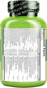 NATURELO Whole Food Multivitamin for Women - with Natural Vitamins, Minerals, Botanical Blends - Complete All-in-One Supplement for Energy, Brain, Eye Health - 240 Vegan Capsules | 2 Month Supply - Image 4