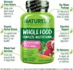 NATURELO Whole Food Multivitamin for Women - with Natural Vitamins, Minerals, Botanical Blends - Complete All-in-One Supplement for Energy, Brain, Eye Health - 240 Vegan Capsules | 2 Month Supply - Image 5