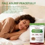 Valerian Root 120 Capsules for Sleeping & Relaxation, 7500mg Equivalent Per Serving, 10:1 Extract for Calm, Maximum Strength Relaxation - Image 4