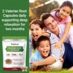 Valerian Root 120 Capsules for Sleeping & Relaxation, 7500mg Equivalent Per Serving, 10:1 Extract for Calm, Maximum Strength Relaxation - Image 5