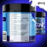 Warrior Creatine Monohydrate Powder + Electrolytes Powder 360g (80 Servings) – Performance, Hydration, Pre & Post Workout for Men & Women – Micronized Creatine + Electrolyte Supplement, Blue Razz - Image 4