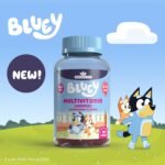 Bluey Kids Multivitamin Gummies - 14 Essential Vitamins & Minerals to Support Growing Bodies, Immunity & Tiredness - Strawberry, No Added Sugar, Vegan, Gluten Free - 30 Gummys for Children Ages 3-12 - Image 3