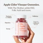 Apple Cider Vinegar Gummies with The Mother 1000mg | Enhanced with Vitamin B12 & Folic Acid | 60 Vegan ACV Capsules with Pomegranate & Beetroot Powder | Natural Ingredients by Free Soul - Image 3