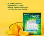 Revive Active, Super Supplement - 26 Active Ingredients in 1 Daily Sachet - Vitamin C, D, K2, Coq10, L-Arginine - Supports Overall Health, Immune System & Fatigue Reduction - 30 Day Supply - Image 5