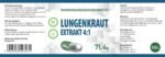 Hepatica Lungwort (Pulmonaria) 2,000mg | 4:1 Extract (500mg) | 120 Vegan Capsules | High Strength Lung Support, Respiratory Cleanse & Detox | 3rd Party Lab Tested - Image 4