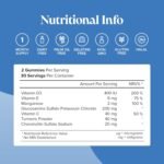 Joint Gummies - Glucosamine and Chondroitin High Strength - Turmeric, Vitamin D, E & C, Glucosamine Sulphate & Chondroitin - Joint Care Supplements for Women and Men - 1 Month Supply - Novomins - Image 5
