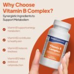 Vitamin B Complex Tablets | High Strength Formulation includes 8 B Vitamins, including Biotin & Folic Acid | Vegan & Vegetarian | Supports Brain Function & Energy Levels | 360 Tablets | Made in the UK - Image 3