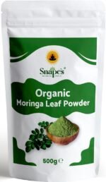 Organic Moringa Powder, 500g Premium UK Certified Organic Pure Moringa Leaf Rich in Essential Vitamins & Minerals - Image 3