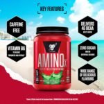 BSN Nutrition Amino X Supplement with Vitamin D, Vitamin B6 and Amino Acids, Green Apple Flavour, 70 Servings, 1 kg - Image 3