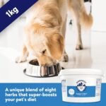 Dorwest Keeper’s Mix, 1kg, Herbal Health Supplement for Dogs and Cats, Natural Herbs, Vitamins, and Minerals – for Healthier Happier Pets - Image 5