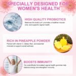 Feminine Balance Gummies for Women-PH Balance for Women Immune Support-Vegan Friendly, Addictive Free&Gluten-Free - Premium Hawaiian Pineapple Gummy for Women’s Health & Wellness-60 Gummies - Image 4