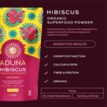 Aduna Organic Hibiscus Powder | 100% Hibiscus Flower for Skin, Gut & Heart Health | Natural Vegan Source of Antioxidants & Vitamin C | Superfood Powder for Teas, Smoothies, Juices & More | 275g - Image 4