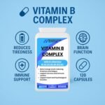 Vitamin B Complex – All 8 Essential B Vitamins – High Strength Energy & Tiredness and Heart Health Support – 120 Capsules (4 Month Supply) - Image 4