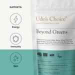 Greens Powder with Barley, Kale, Chlorella & Spirulina – Organic Vegan Superfood for Skin, Gut & Immune Health – High Fibre Detox Support – Udo's Choice Beyond Greens – 31 Servings - Image 4