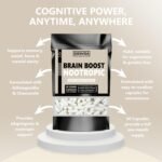 Brain Boost Nootropic Supplement, Supports Cognitive Function, Energy Levels, Focus & Memory Function, 60 Halal Vegetarian Capsules, with Ashwagandha & Chamomile Extract, DeenVida Nutrition - Image 4