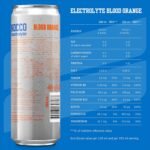 NOCCO Electrolyte Sugar Free Energy Drink – 180mg Caffeine with Magnesium, Potassium & B Vitamins – Supports Muscle Function & Boosts Focus – 12 x 355ml (Blood Orange) - Image 3