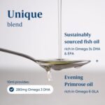 Efamol Efalex Brain Formula Liquid 150ml | Omega 3 Liquid Brain Supplement | Omega 3 DHA + EPA | Omega 6 Evening Primrose Oil | Fish Oil Omega 3 Brain Vitamins | Brain Supplements with Thyme Oil - Image 3