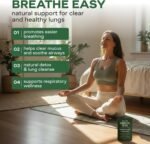 Mullein Leaf Capsules 6750mg | High Strength 10:1 Extract | Lung Cleanse & Respiratory Support | Vegan HPMC | No Fillers | Made in UK - Image 3