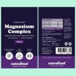 Magnesium Complex 300mg - 30 Day Supply - Triple Magnesium Blend with Bisglycinate - High Absorption Vegan & Non-GMO - Supports Bone Health, Sleep, Muscle Growth Supplements, 60 Capsules - Image 3