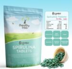 Organic Spirulina Tablets by TheHealthyTree Company - Vegan, High in Vitamin B12, Protein, Magnesium, Iron and Calcium - UK Certified Pure Spirulina, 300 x 500mg (150g) - Image 3