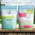 Organic Spirulina Tablets by TheHealthyTree Company - Vegan, High in Vitamin B12, Protein, Magnesium, Iron and Calcium - UK Certified Pure Spirulina, 300 x 500mg (150g) - Image 4