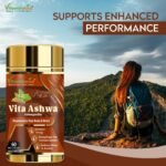 Vitaminnica Ashwagandha Capsules 500mg (5:1 Extract with with 10% Withanolides)- 100% Pure Withania Somnifera Root Extract – Natural Stress Relief, Energy & Stamina Booster – 60 Veg Capsules - Image 4