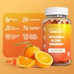 Vitammies Vegan Sugar Free Vitamin C and Zinc Gummies – Chewable Orange Lemonade Flavor Gummies Vitamins Adults and Kids – 200mg Vitamin C Per Serving for Daily Wellness (120 Units) - Image 5