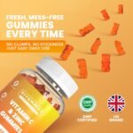 Vitammies Vegan Sugar Free Vitamin C and Zinc Gummies – Chewable Orange Lemonade Flavor Gummies Vitamins Adults and Kids – 200mg Vitamin C Per Serving for Daily Wellness (120 Units) - Image 6