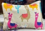 Herbal Pillow, Natural Sleeping and Healing Herb Pillow, 25 x 20 cm, Filled with 8 Different Medicinal Herbs, Including Soothing Sleep Aid, Design Llama - Image 3