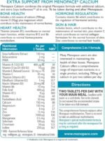 Menopace Calcium by Vitabiotics Menopause & Perimenopause Support with Calcium to Support Bone Health - UK's No.1 Menopause Supplement Brand - Image 3