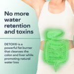 CNC Detox - Herbal Formula with Aloe Vera, Activated Charcoal & Fennel Extract | Supports Weight Loss, Digestion & Fluid Balance | with 100B Probiotics for Parasite,Gut and Colon Cleanse | 45 Servings - Image 5