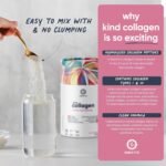 Vegan Collagen Powder with Hyaluronic Acid & Vitamin C -Kind Collagen Supplements for Women & Men - 5X Higher Absorption - Unflavoured Powder - Hydrolysed Peptides for Glowing Skin Hair & Nails - 240g - Image 4